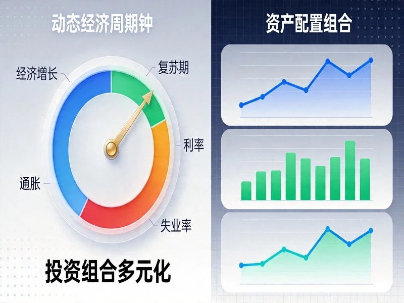 美林时钟配图 - 穿越经济周期的资产配置方案
